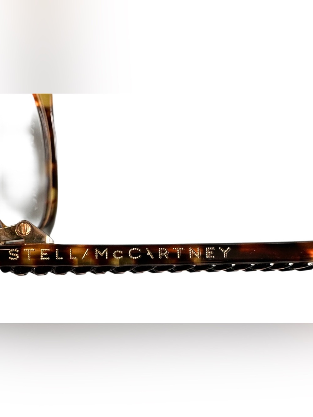 Stella McCartney Havana Tortoiseshell Optical Eyeglass Frames - Picture 6 of 8